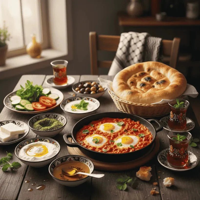 Palestinian Breakfast: Traditional Morning Foods & Recipes | Za'atar, Olive Oil