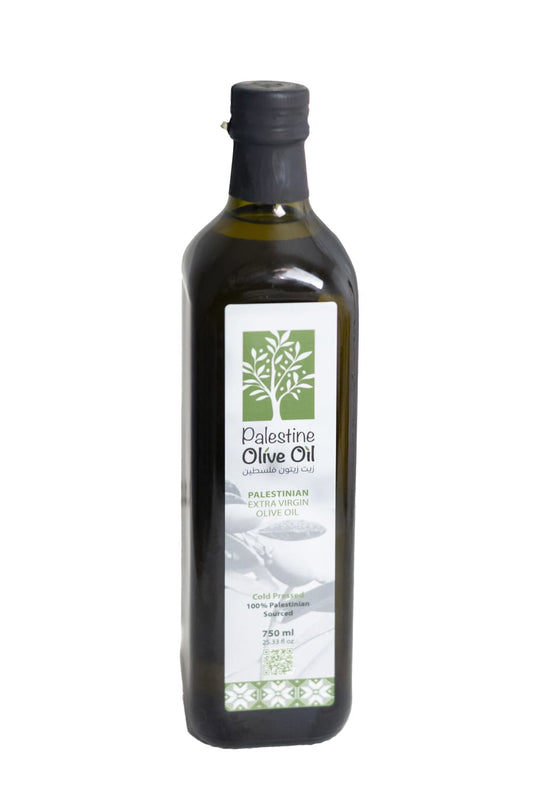 Palestinian Olive Oil for Authentic Palesitnian Flavors - Featured in the Quarter's Palbox Offering