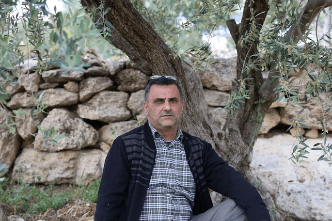 Mohammad Zein Al-Dein, Palestinian farmer from Al-Yamun, Jenin