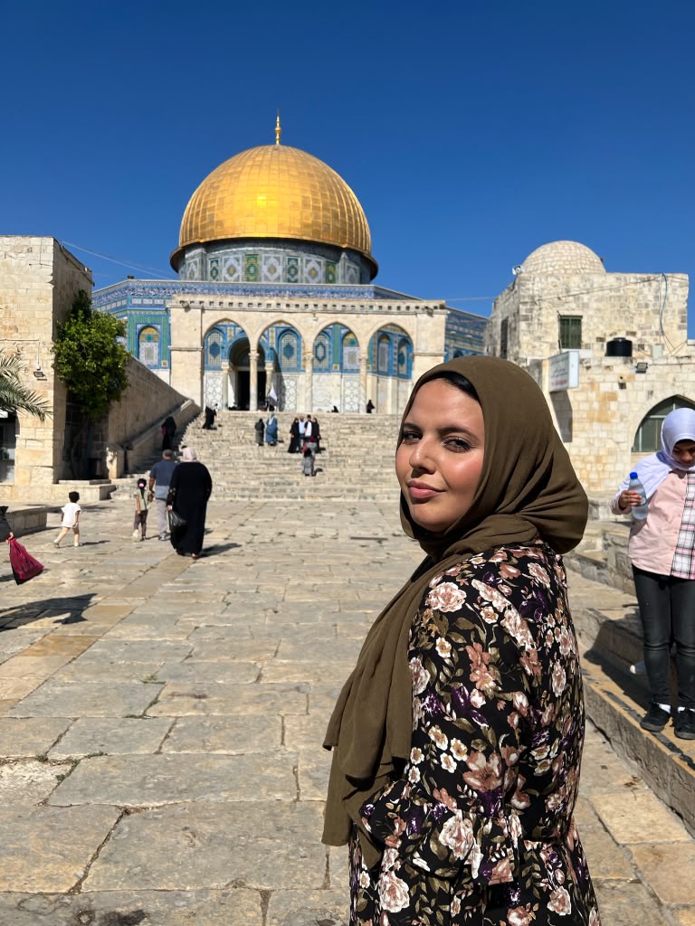 Heifa Odeh in Palestine
