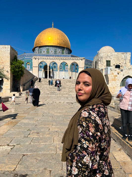 Heifa Odeh in Palestine