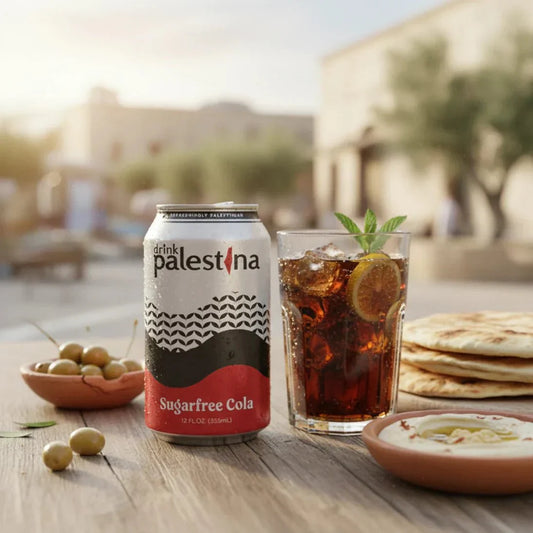 Palestina Cola: The Alternative Drink with Purpose | Palestinian Sugar-Free Soda - Palbox