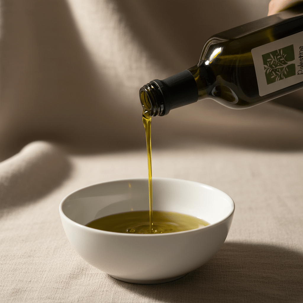 Oil pour shot